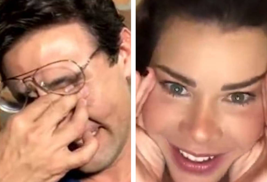 Bruno de Luca chora em live ao saber que 'salvou' Fernanda Souza no colégio