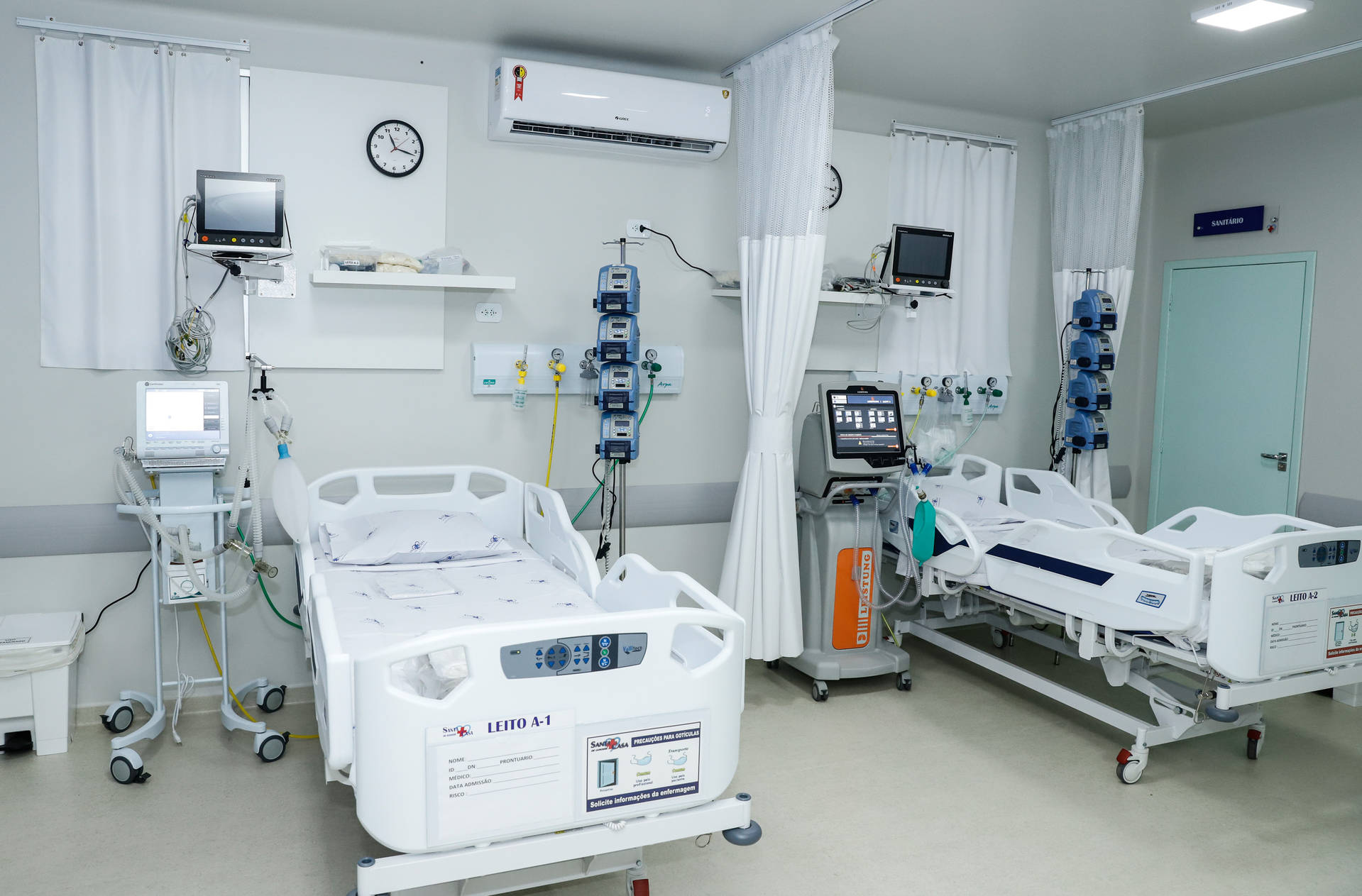 Cai para 14 número de capitais com mais de 90% de lotação em UTIs