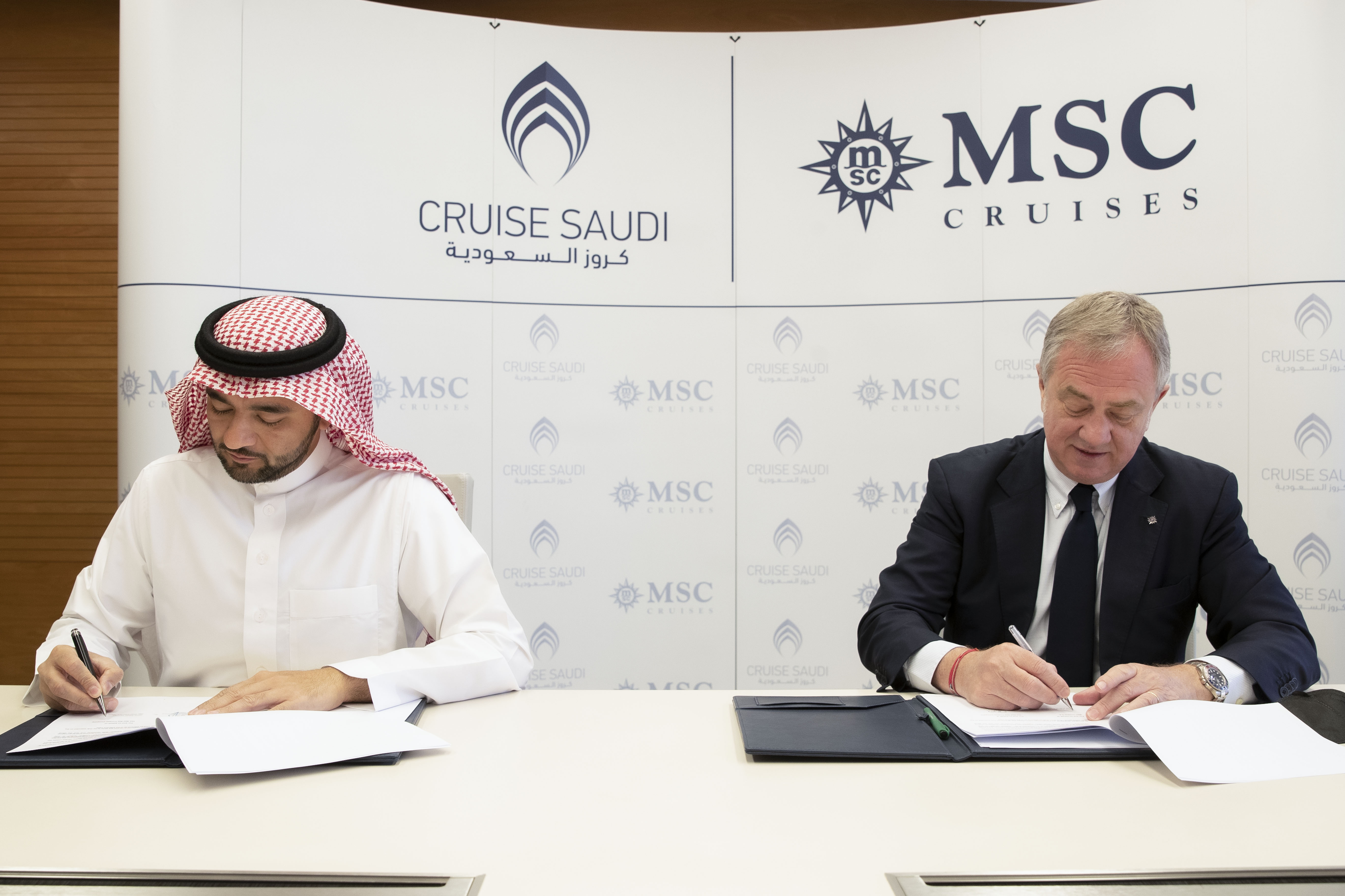 MSC Cruzeiros assina acordo histórico com a Cruise Saudi