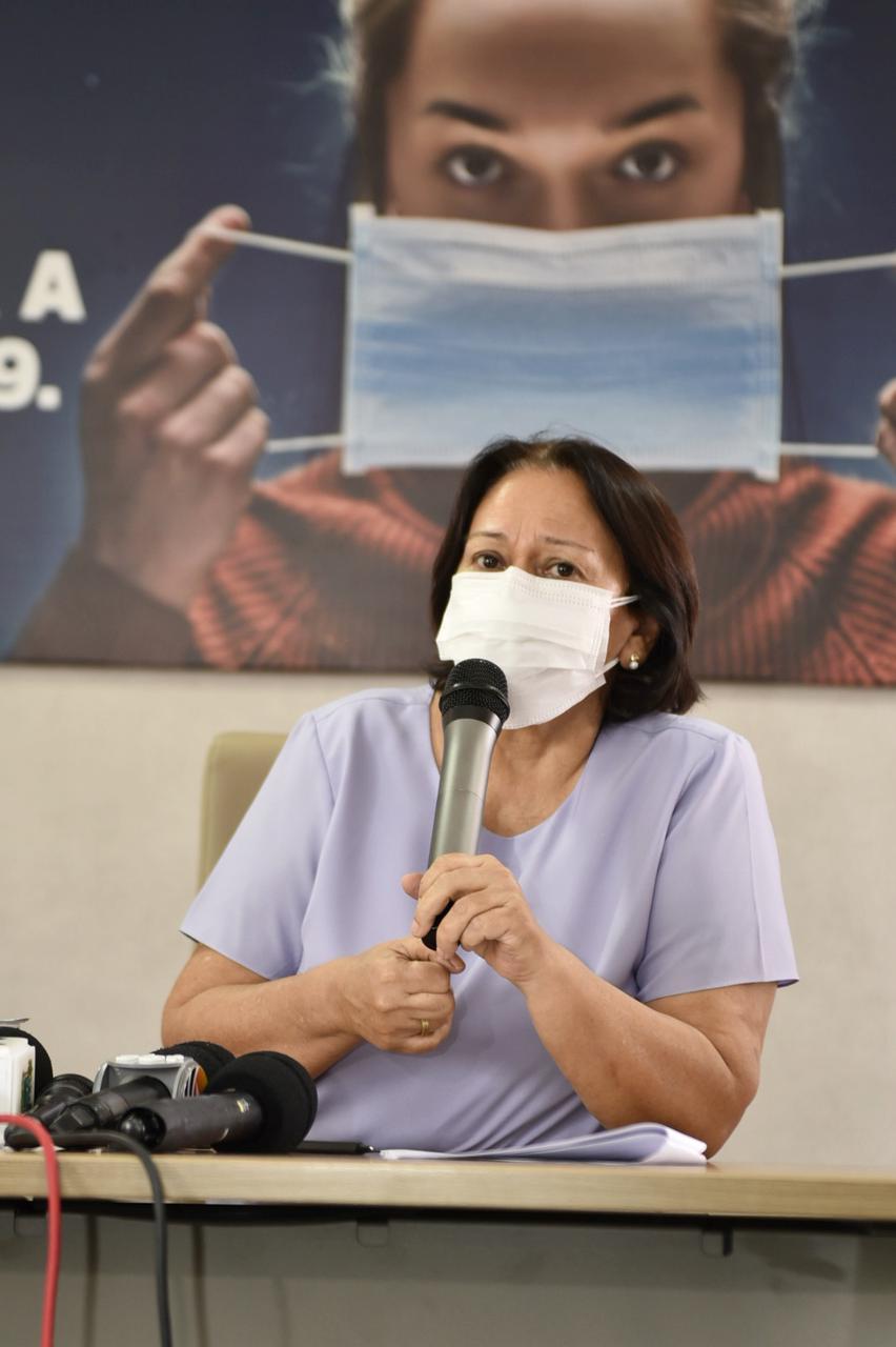 Governadora pede lote extra de vacinas para atender segunda dose