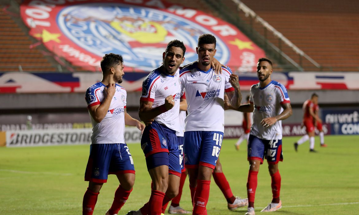 Bahia goleia por 5 a 0 na Sul-Americana