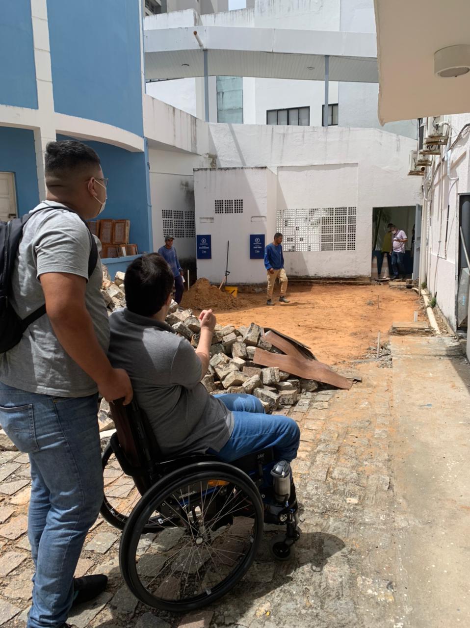 Câmara de Natal começa obras de acessibilidade