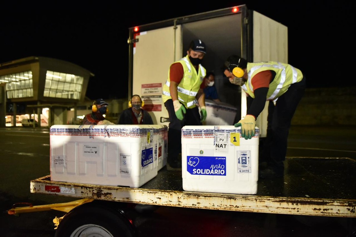 Governo confirma data para chegada de novas doses de CoronaVac ao RN