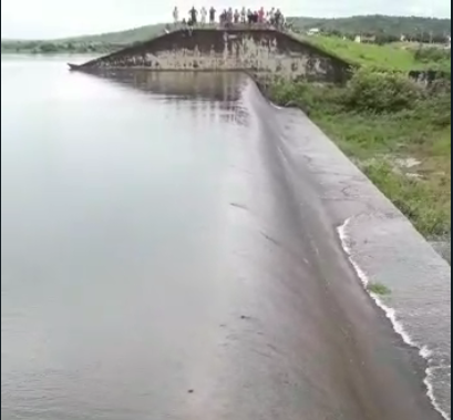 Açude no RN enche após mais de 10 anos da última sangria; veja as imagens
