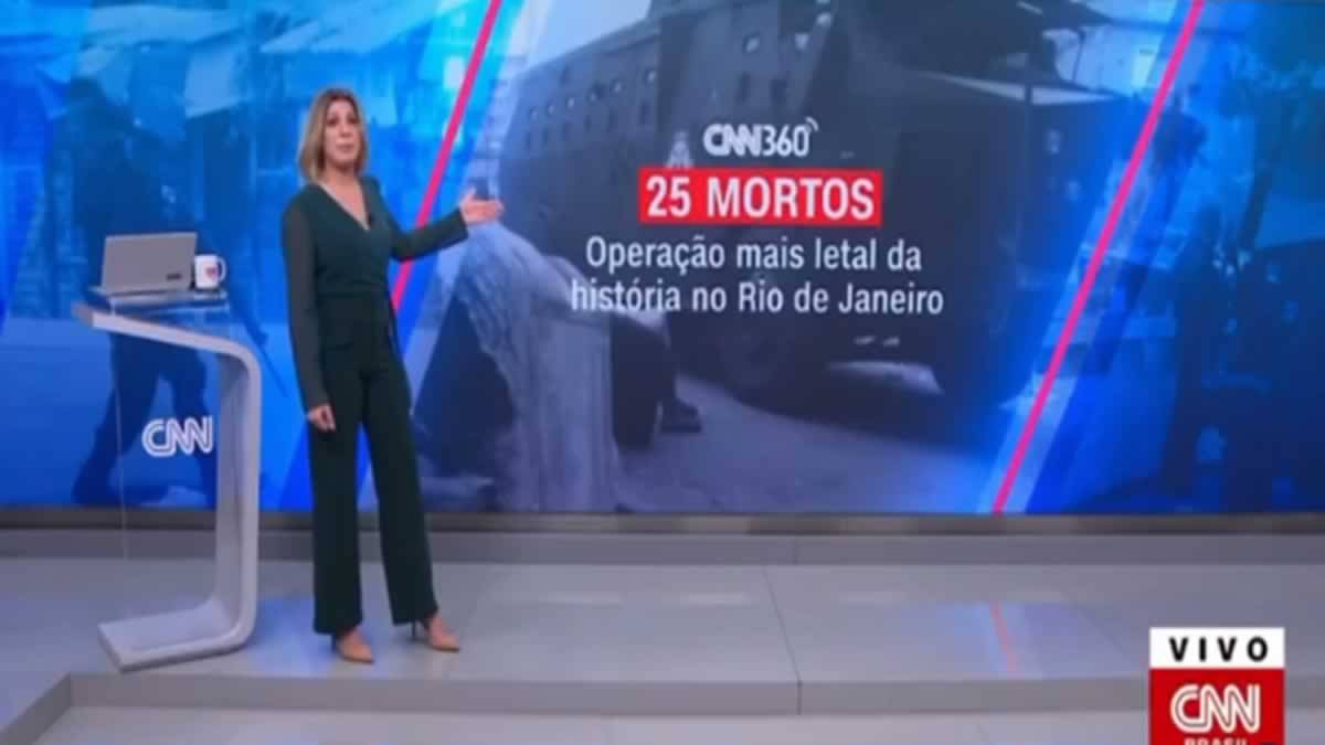VÍDEO: Jornalista da CNN diz que bandidos mataram “só um PM” e é criticada