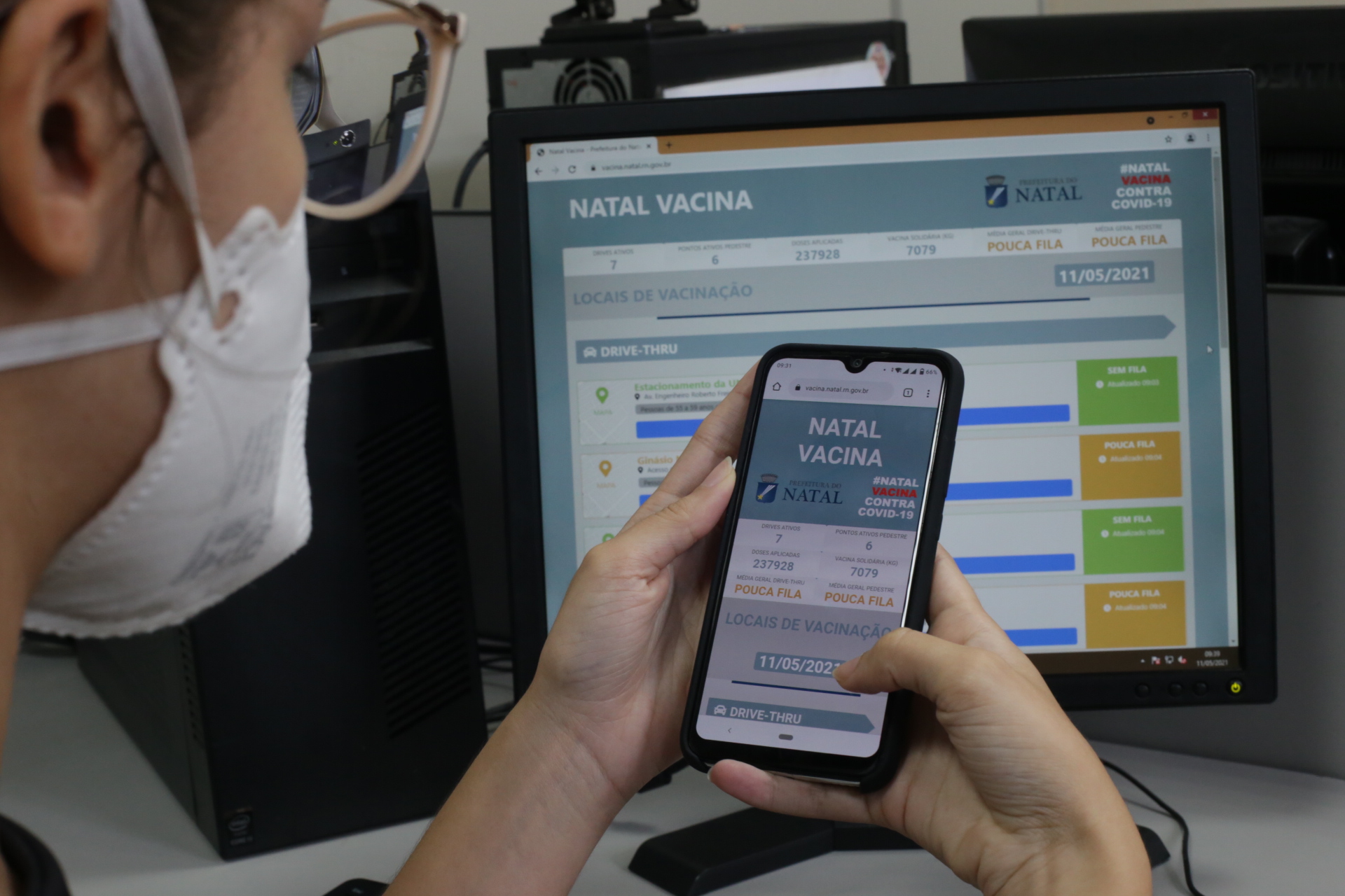 Plataforma sobre vacinação registra mais de 50 mil acessos em primeiro mês
