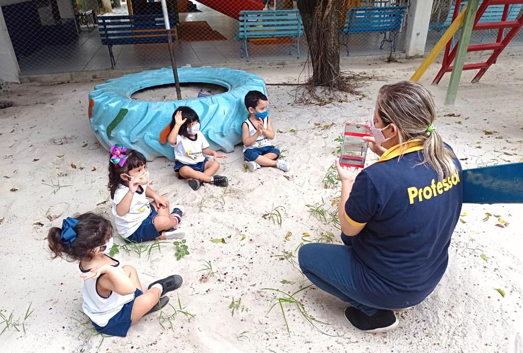 Escolas de Natal instituem ensino ao ar livre como aliado durante a pandemia
