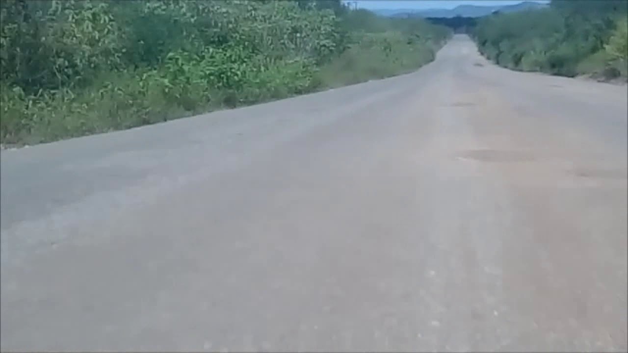 VÍDEO: Motociclista mostra estrada do RN com dezenas de buracos