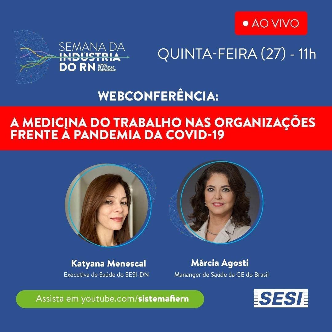 Semana da Indústria discute Medicina do Trabalho nas organizações nesta quinta