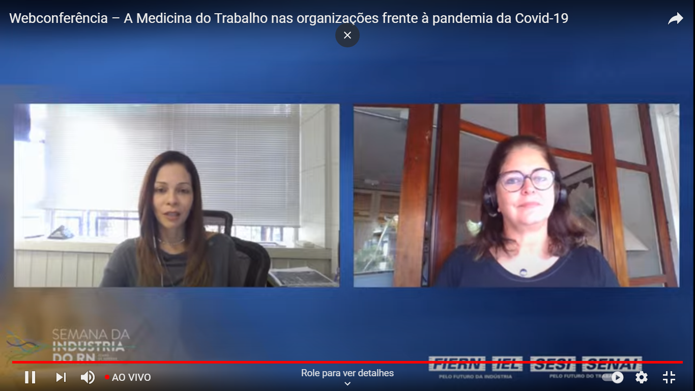 Medicina do Trabalho na pandemia da Covid foi debatida na Semana da Indústria