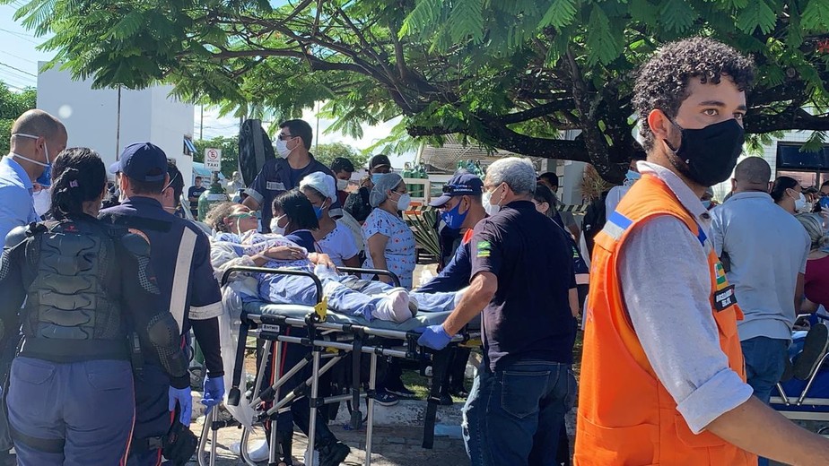 Incêndio atinge ala Covid de hospital em Sergipe; uma mulher morre