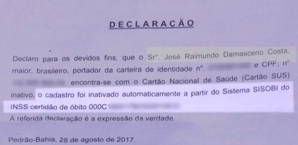 ‘Morto’ em 2017, homem tenta provar há quatro anos que está vivo; entenda