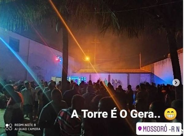 Vídeos mostram aglomerações em festas em cidade do RN; veja