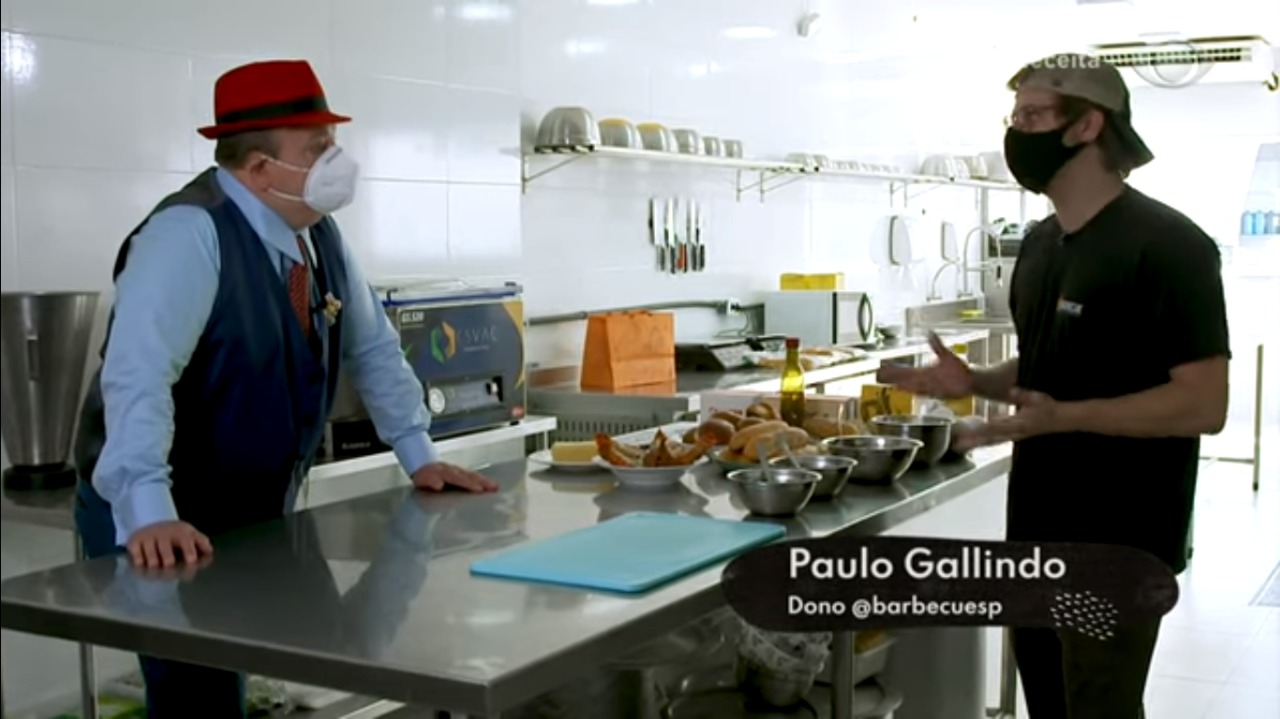 VÍDEO: Chef famoso visita empresa de potiguar em SP e prova cardápio; veja