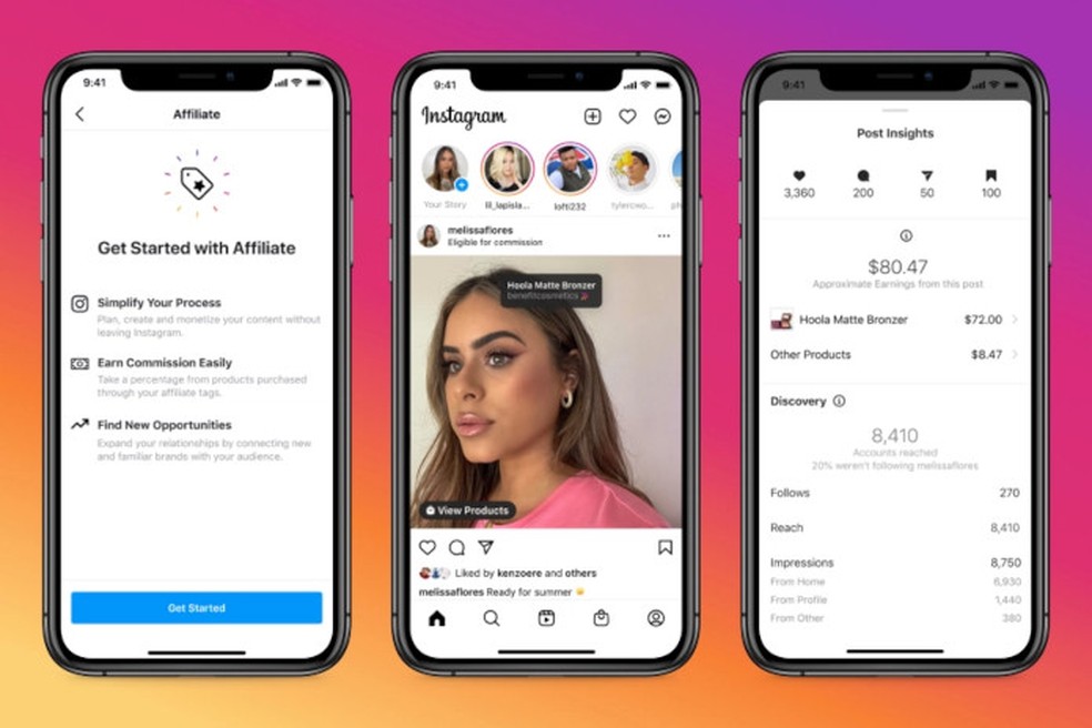 Instagram ganha nova função que pode ajudar usuário a ganhar dinheiro