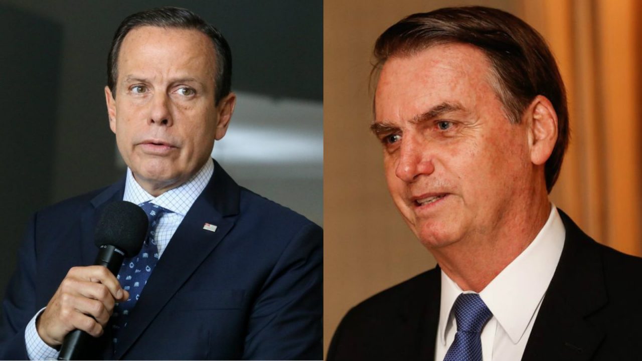 Bolsonaro detona Doria: 'Hipócrita, você não respeita ninguém'