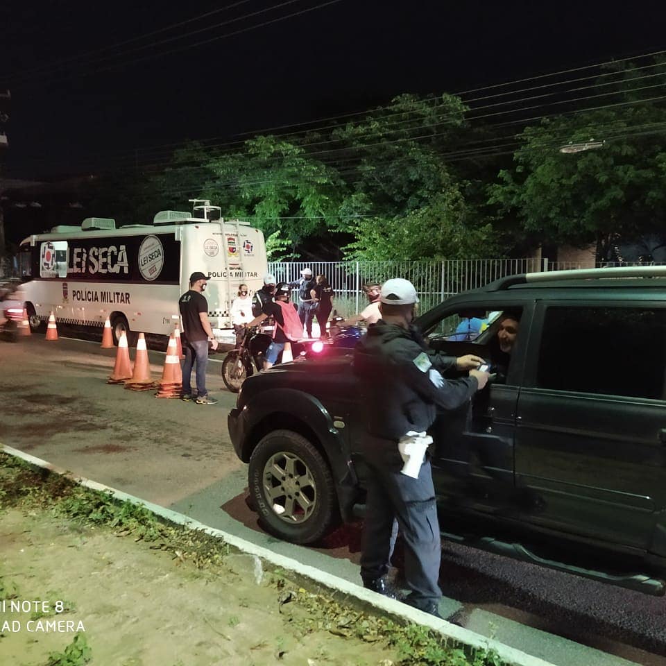 Operação Lei Seca autua mais de 100 motoristas por embriaguez em Natal
