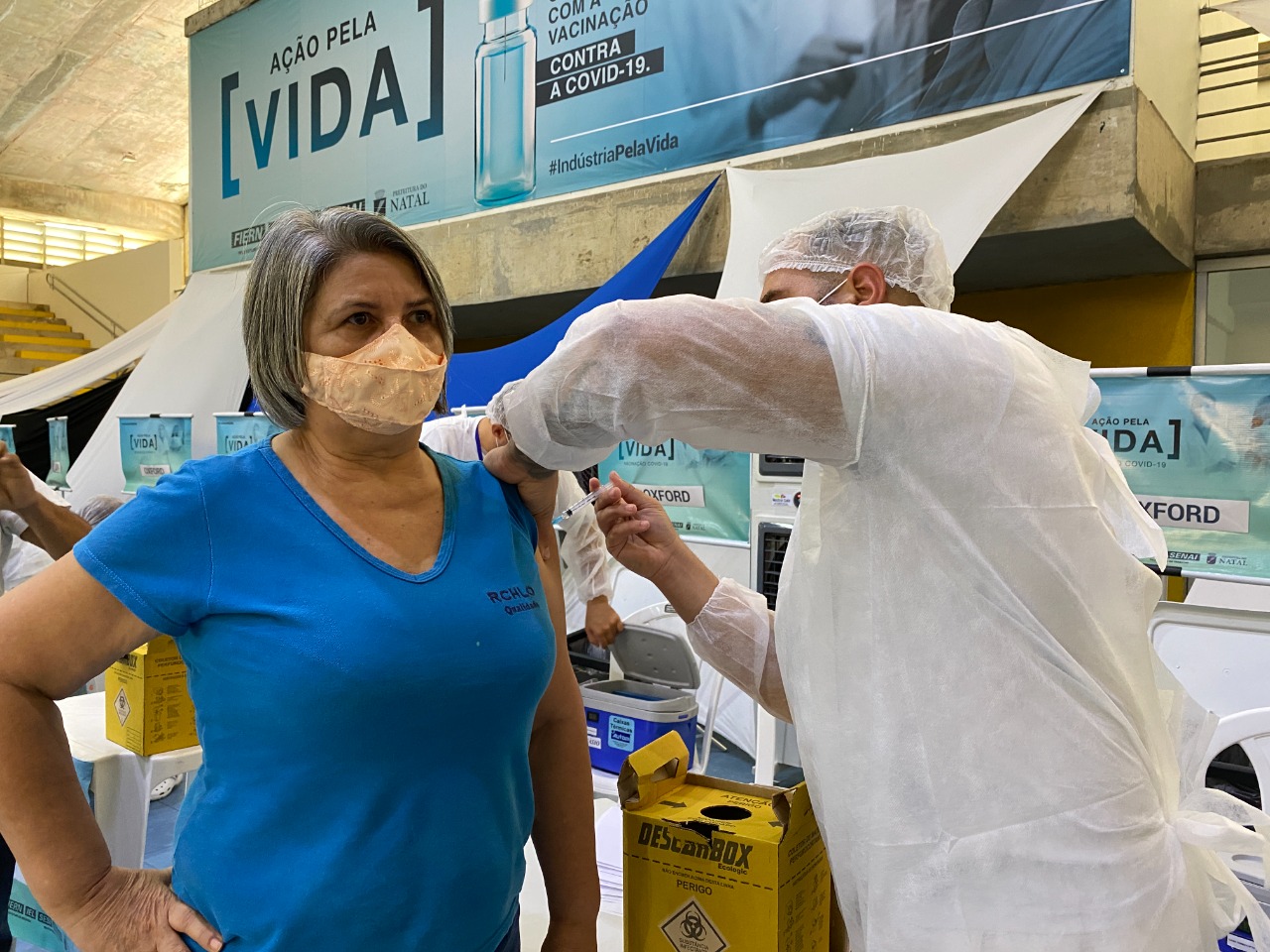 Ação pela Vida chega a 60 mil vacinas aplicadas no RN