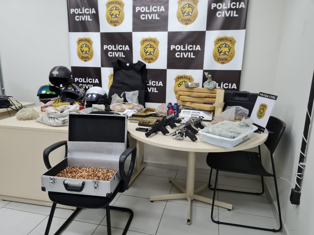 Polícia Civil apreende mais de 7kg de maconha em Natal