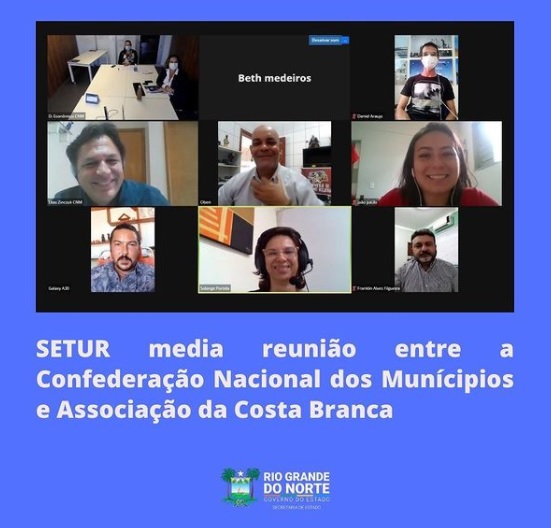 Equipe técnica de turismo da CNM participa de reunião com municípios do RN