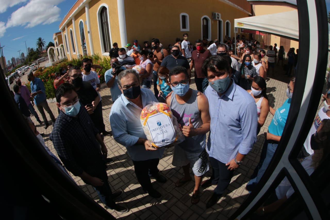 Prefeitura atinge marca de 212 mil cestas básicas distribuídas na pandemia