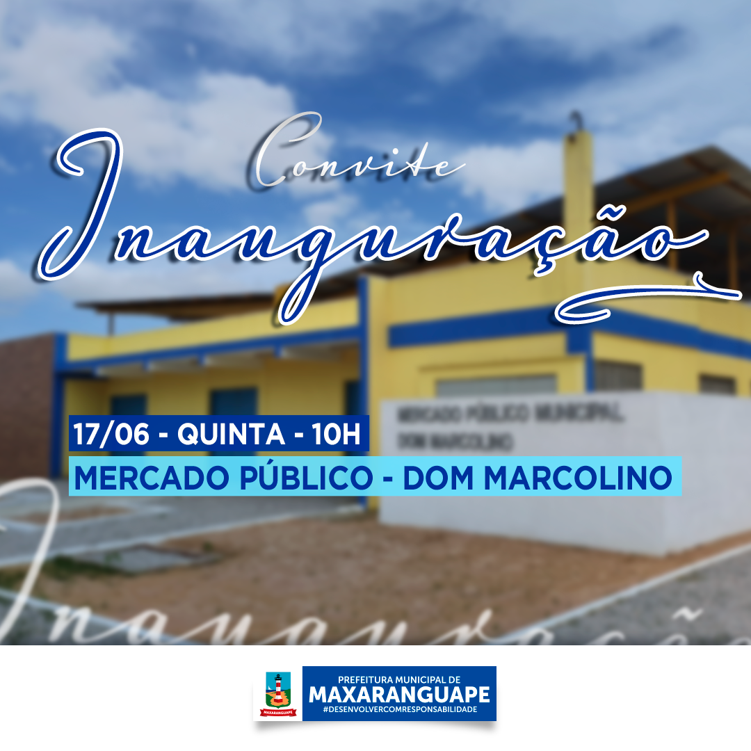 Prefeitura de Maxaranguape entrega novo mercado público na zona rural