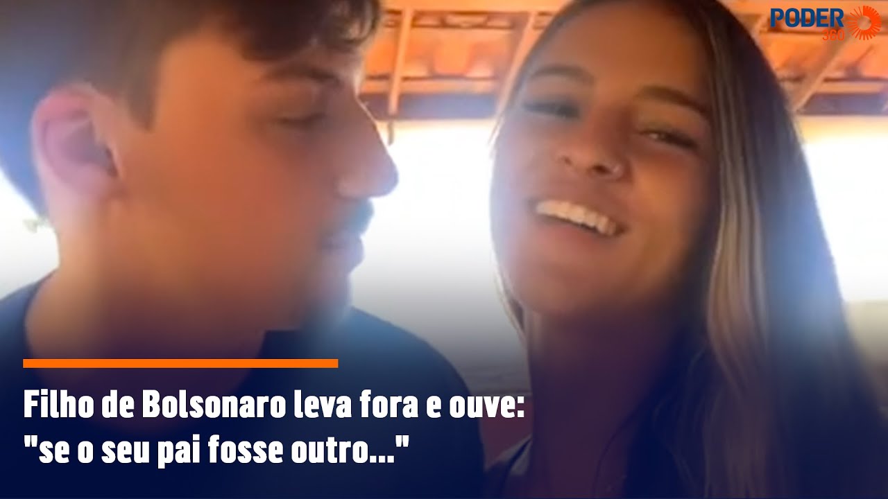 Filho de Bolsonaro “leva fora” e ouve: “Se o seu pai fosse outro…”