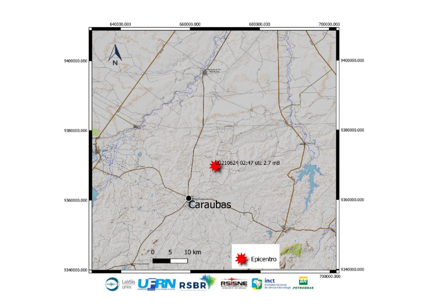 Forte tremor de terra assusta moradores de cidade do RN