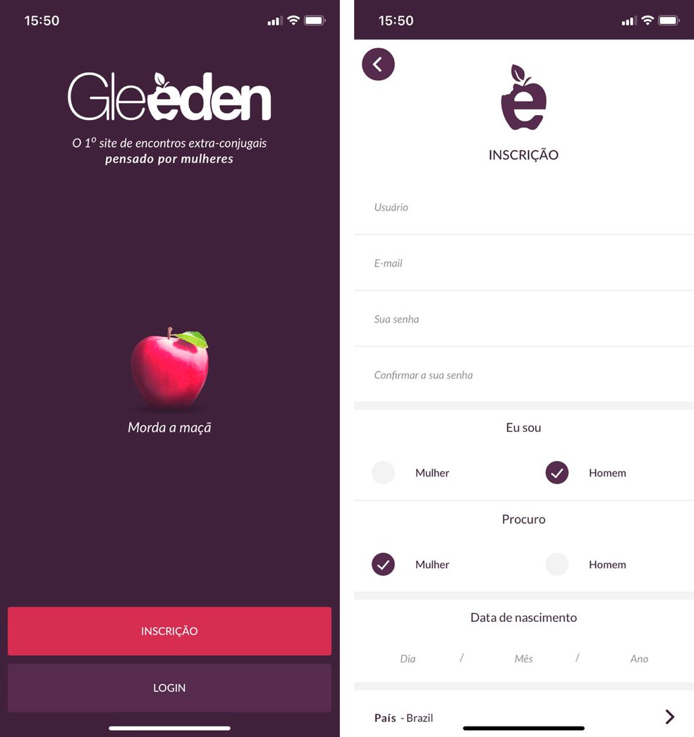 App de traição voltado já possui 150 mil usuários no Brasil