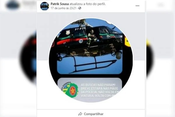 Na mata, Lázaro criou perfil fake para acompanhar notícias
