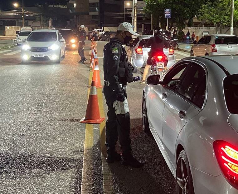 Operação Lei Seca autua 87 por embriaguez ao volante em Natal