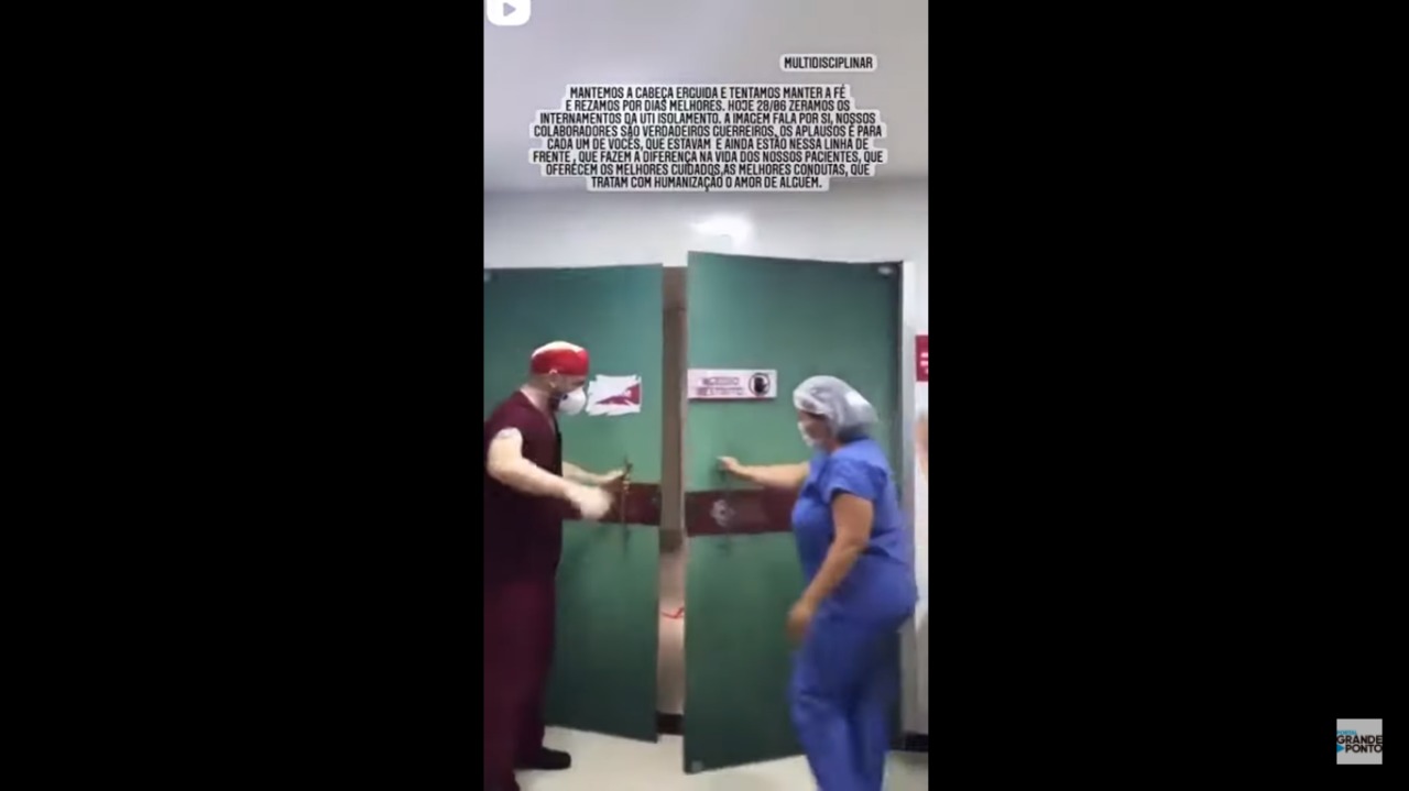 VÍDEO: Hospital do RN zera pacientes e fecha UTI Covid; assista