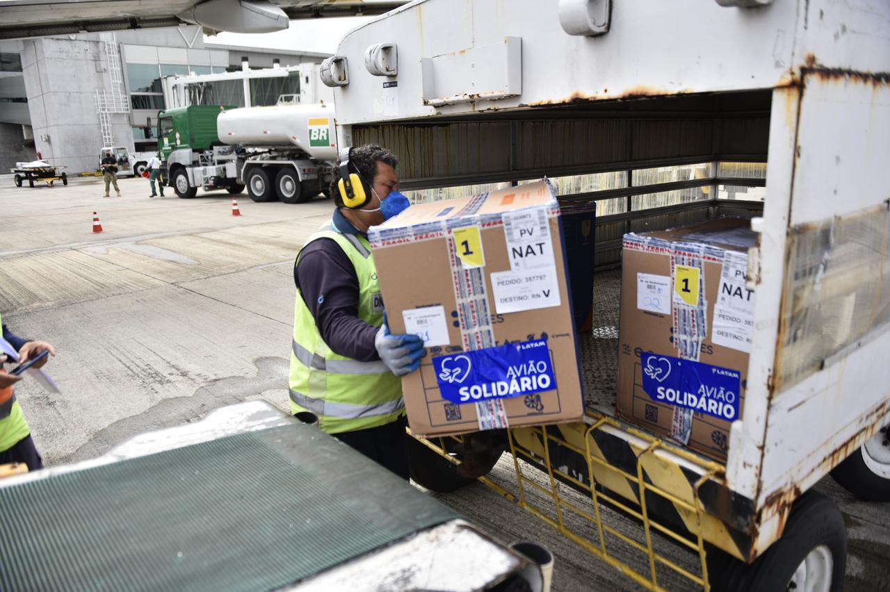 RN recebe novo lote e distribui hoje 84,5 mil doses de vacinas contra Covid-19
