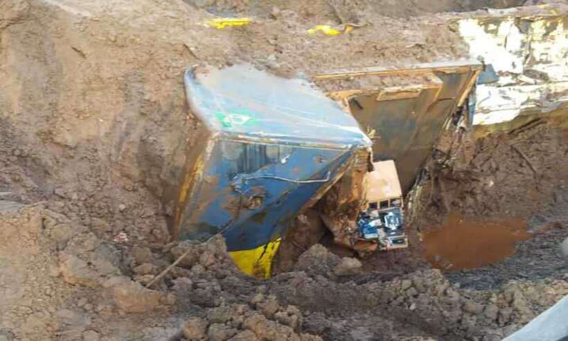 Locomotiva é encontrada após mais de dois anos da tragédia de Brumadinho