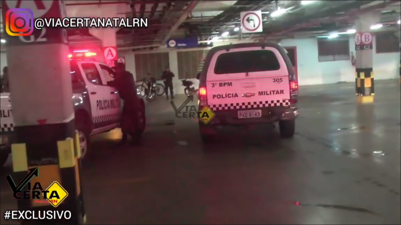 VÍDEO: Cliente saca arma durante confusão em supermercado da Grande Natal e gera correria