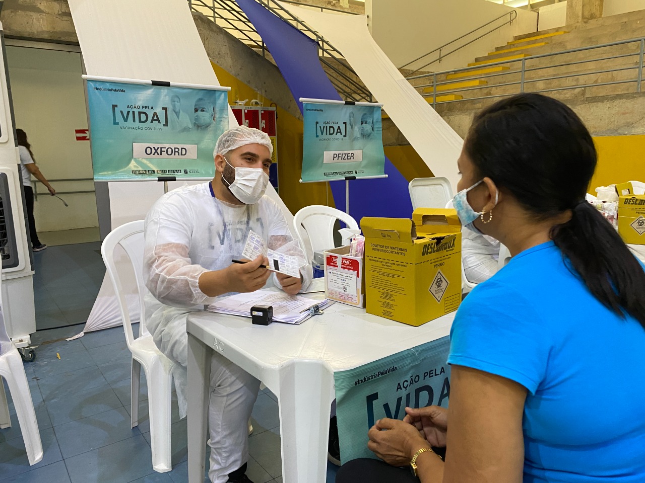 Ação pela Vida: Sistema FIERN ultrapassa 100 mil doses aplicadas em Natal e Mossoró