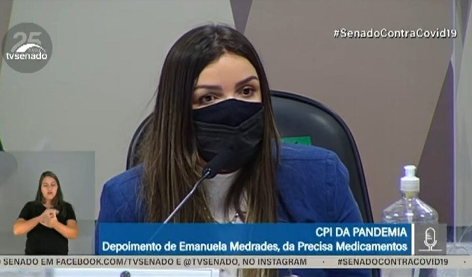 Diretora da Precisa afirma que nada houve de errado na compra da Covaxin