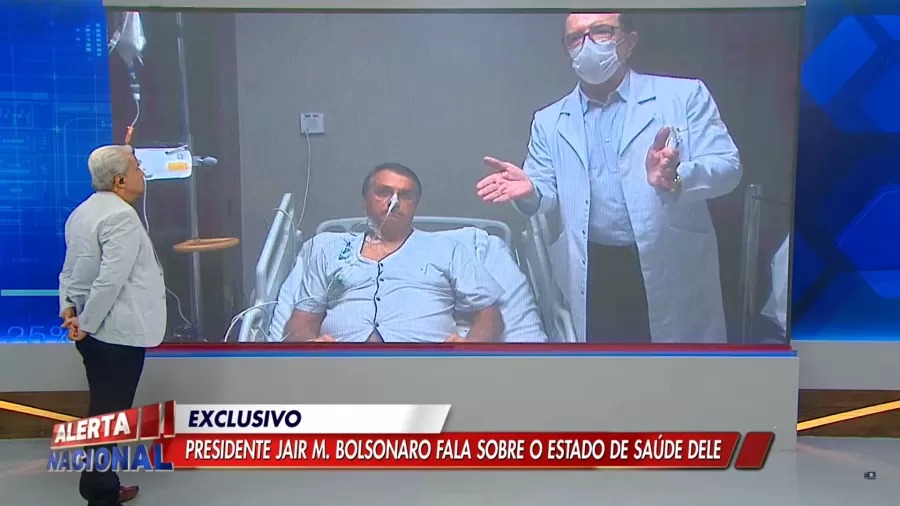 Sikêra Júnior fala com Bolsonaro ao vivo: 'Chega de mimimi. Levanta logo'