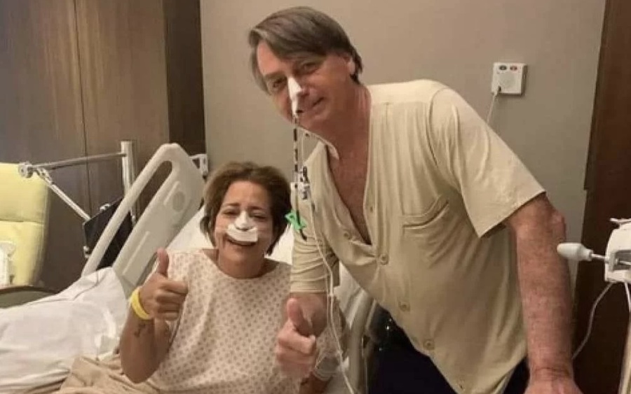 Pesquisa aponta rejeição em queda de Bolsonaro, após sua internação