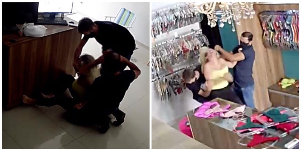 Empresária é agredida e amarrada durante assalto em loja; veja vídeo