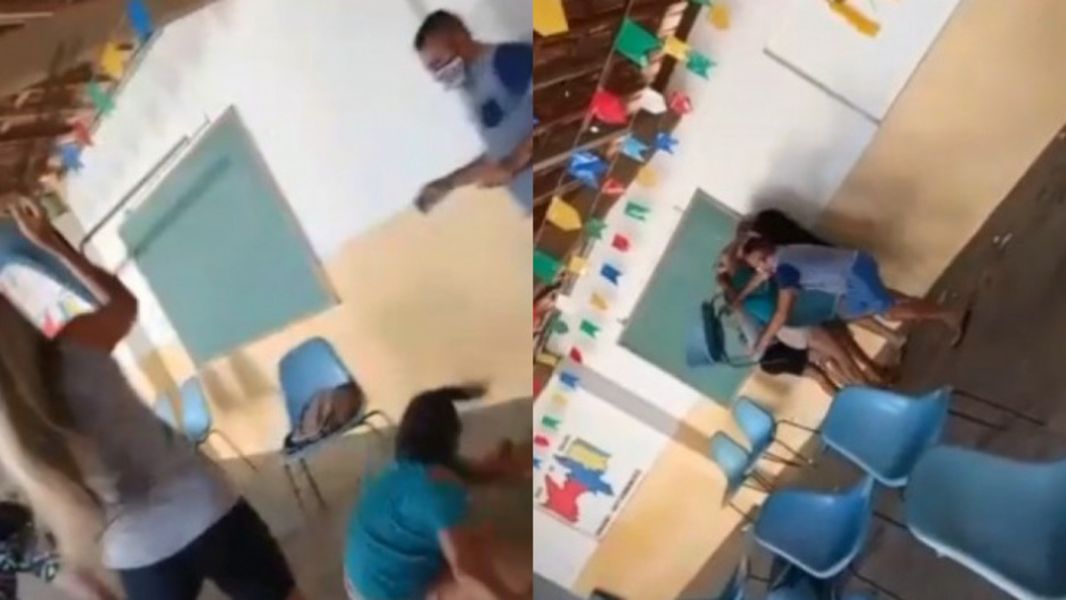 Briga com cadeiradas em fila de vacinação na PB viraliza na web; veja vídeo