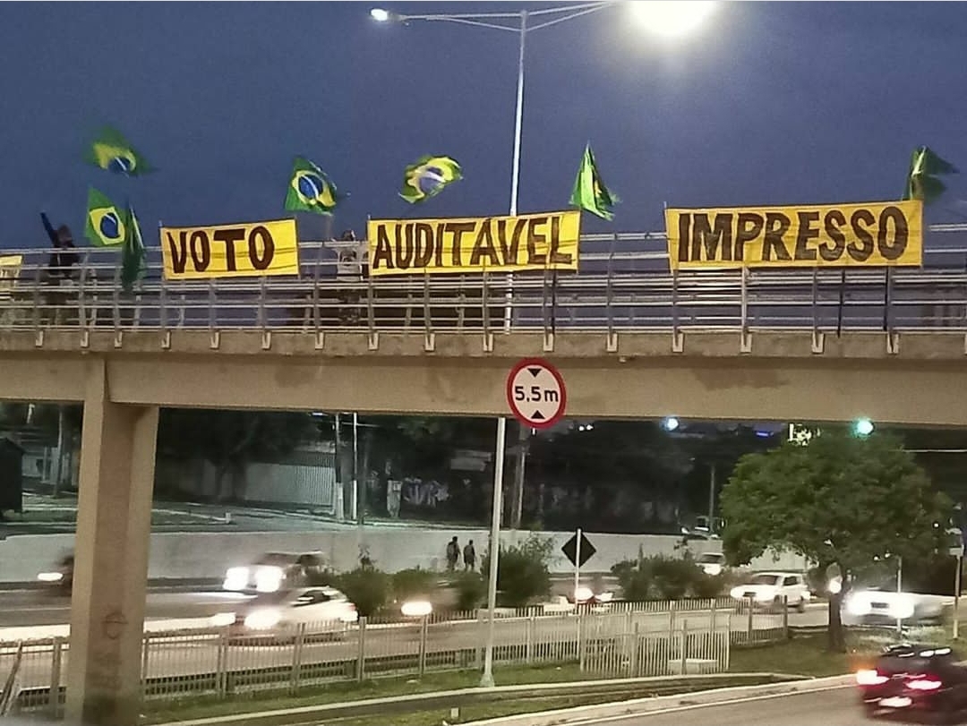 Natal terá motociata e passeata em defesa do voto impresso auditável neste domingo