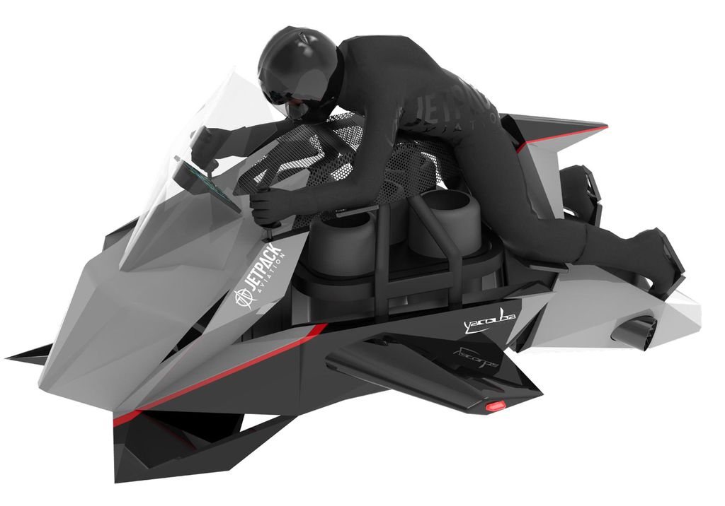 Protótipo de moto voadora faz sua primeira decolagem; veja como foi