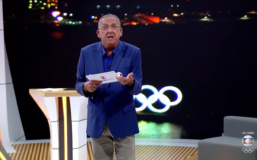 Em áudio vazado, Galvão pede programa aos domingos na Globo: 'Eu quero'