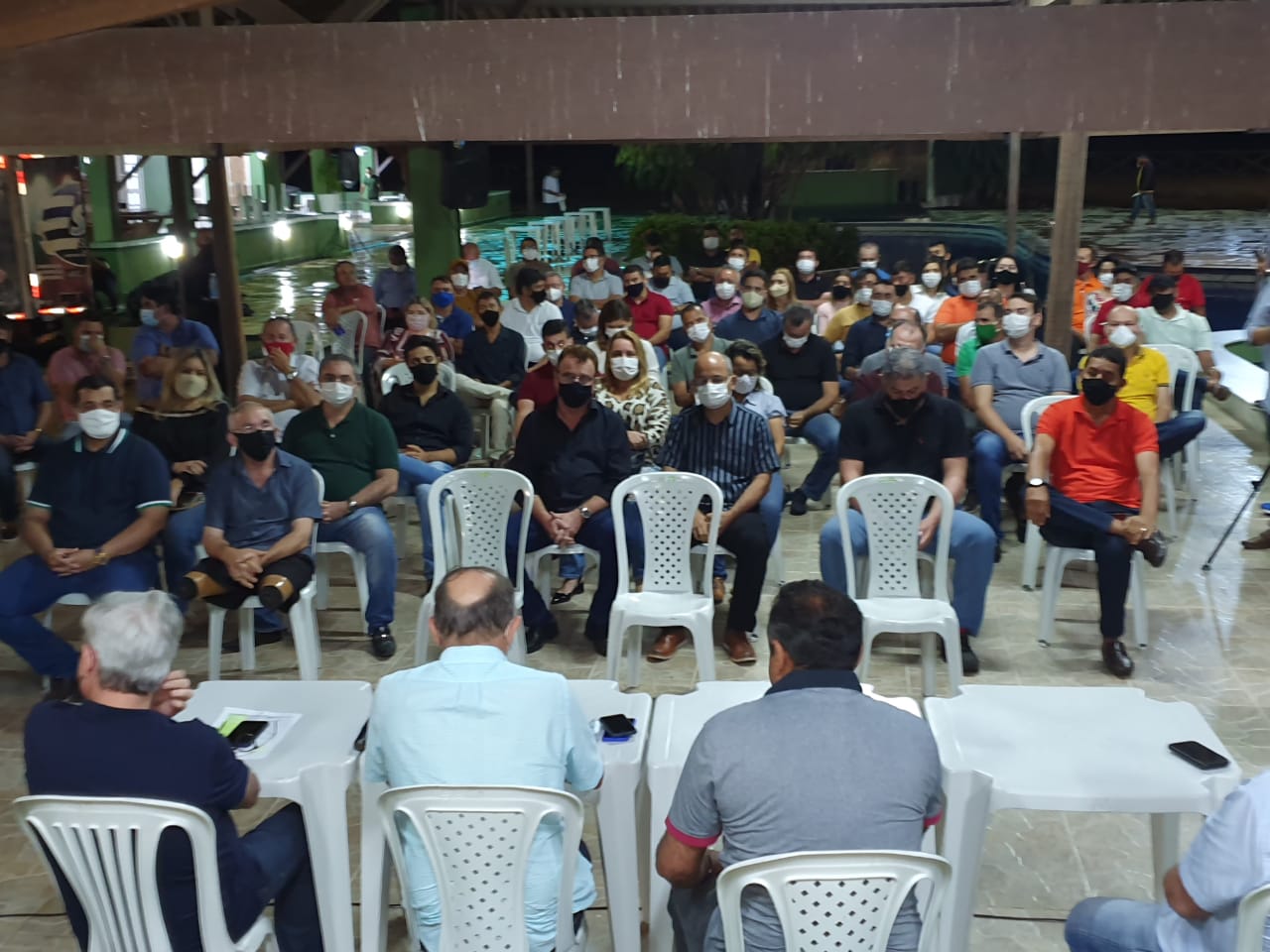 Dezenas de prefeitos, vice-prefeitos e lideranças ligados a Tomba anunciam apoio a Benes para governador