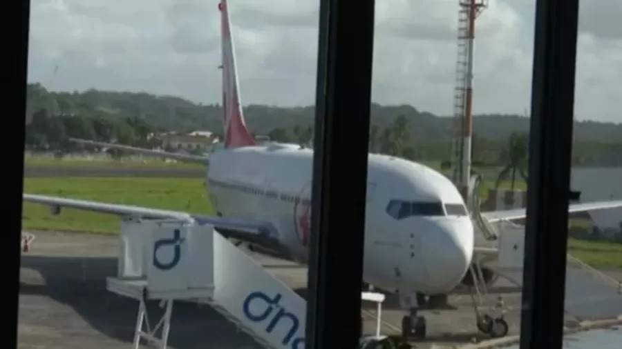 Aeronaves colidem durante manobra para decolagem na Bahia