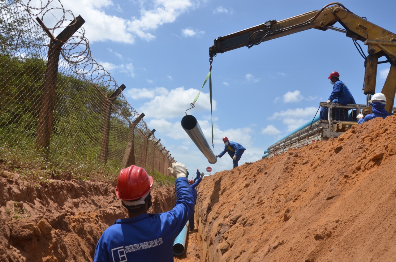 São Gonçalo assina ordem de serviço para construção da rede de distribuição de água