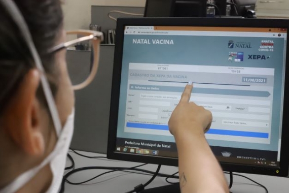 Portal Natal Vacina agora recebe cadastramento para a “Xepa” de forma virtual