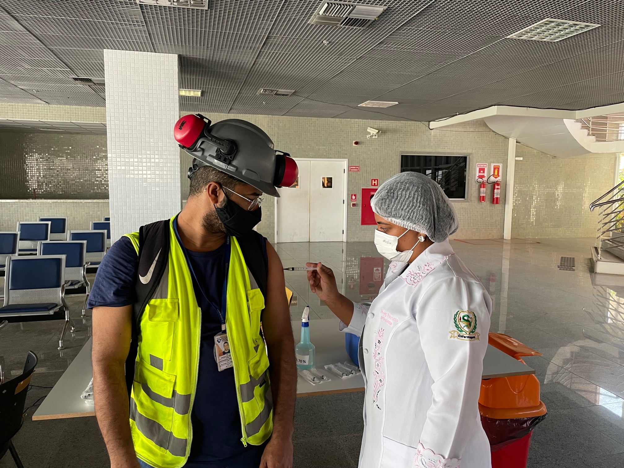 Portuários do RN começam a receber 2ª dose da vacina contra a Covid-19