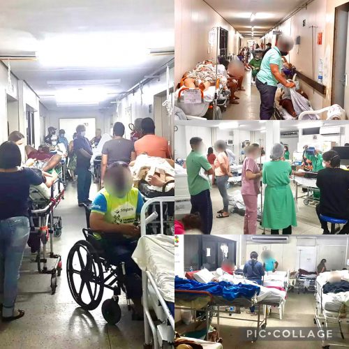 Médica do Walfredo Gurgel denuncia “depósito” de humanos no Hospital